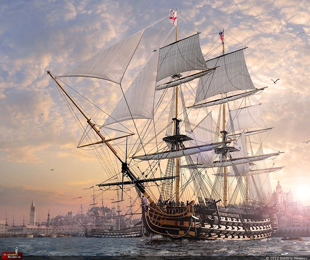 Парусный корабль HMS Victory