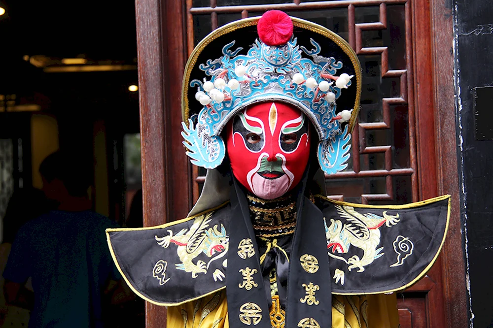 Пекинская опера маски