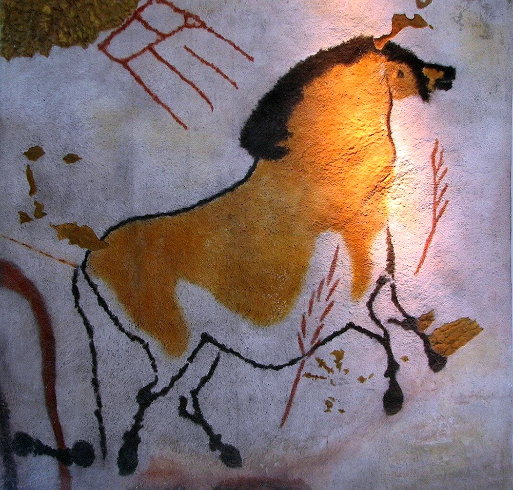 Первобытное искусство Наскальная живопись пещера Ласко