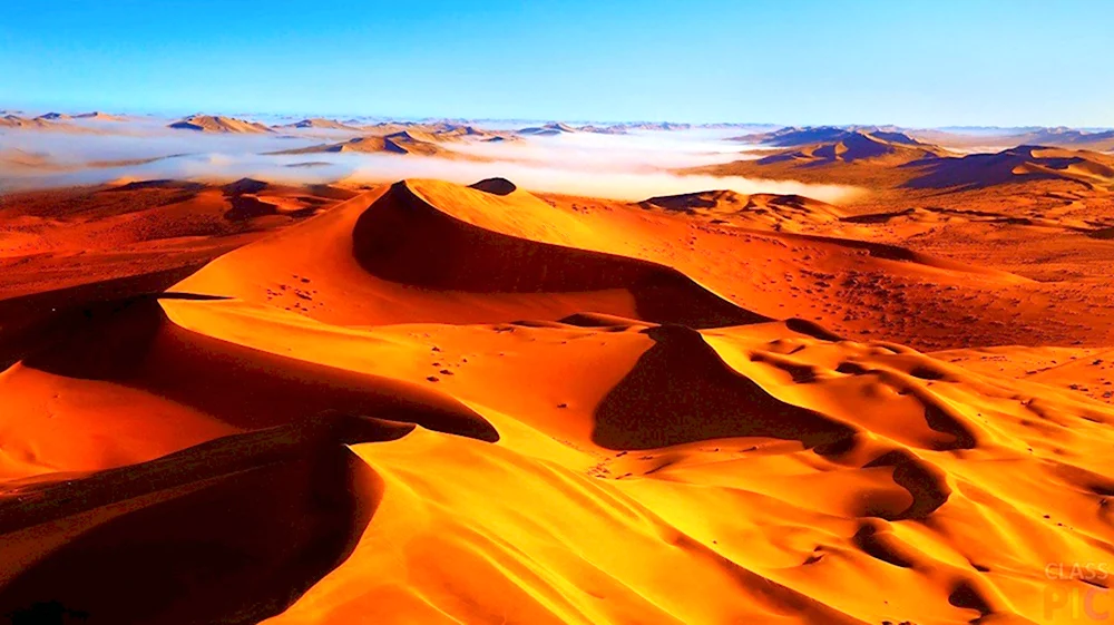 Песчаные дюны Калахари