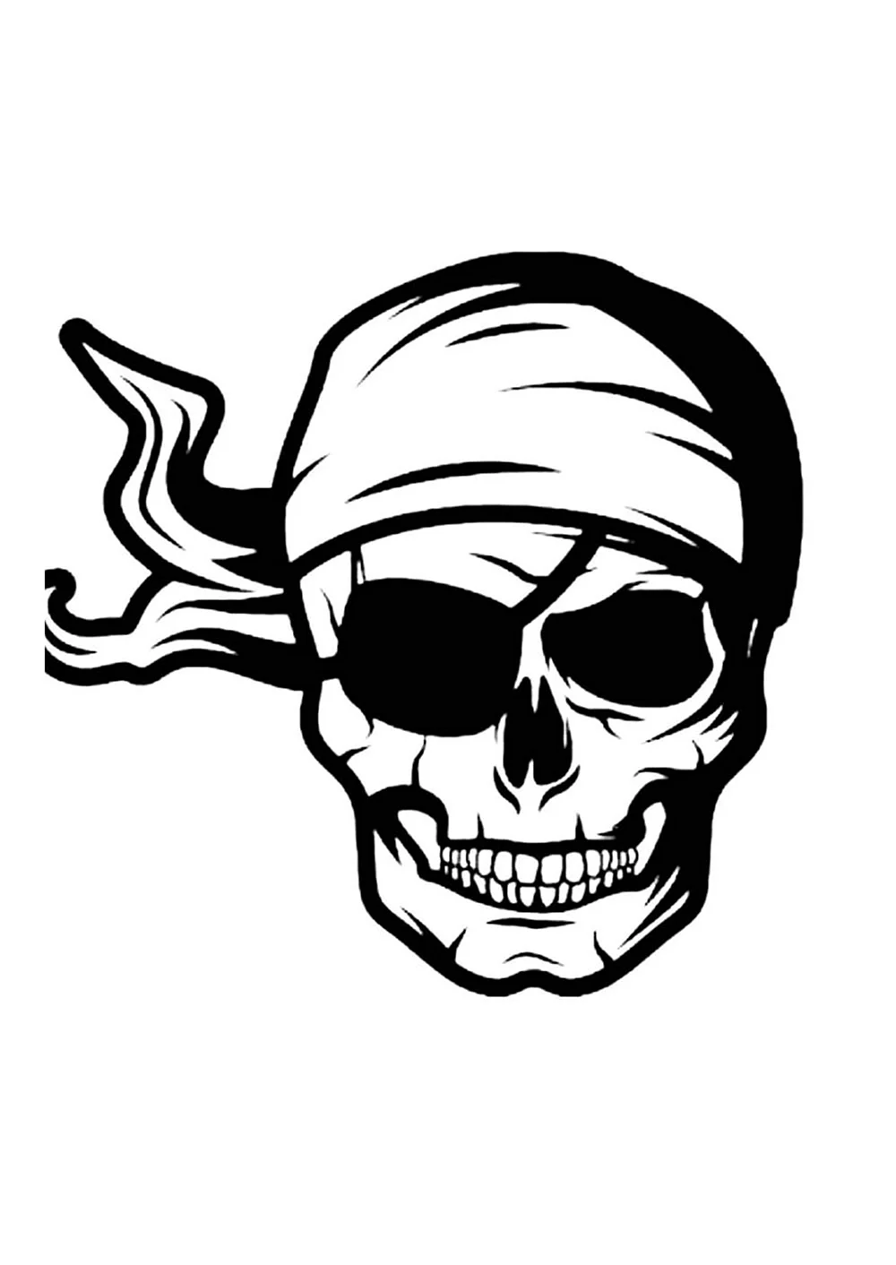 Пиратский череп
