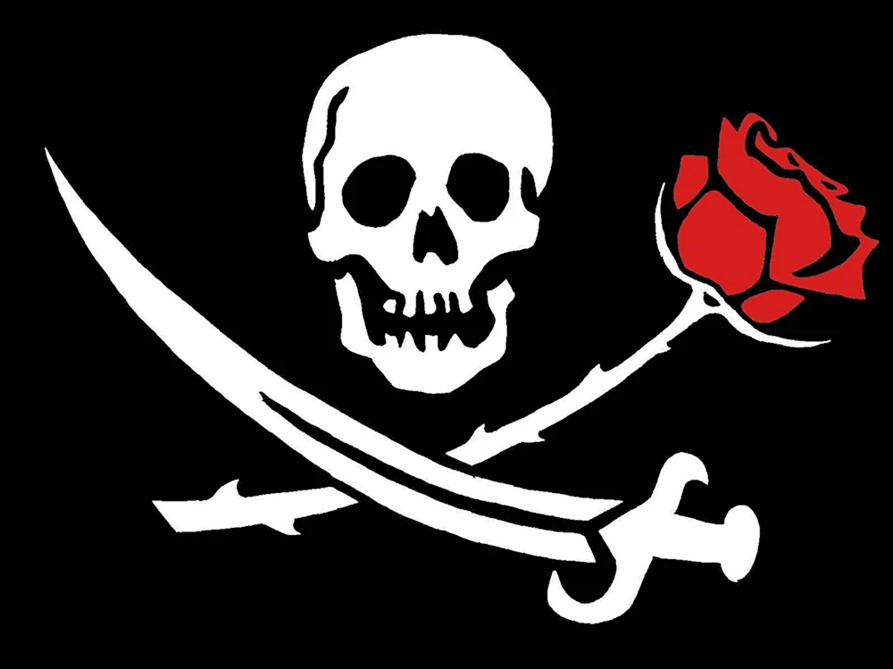 Пиратский флаг веселый Роджер 2 вида
