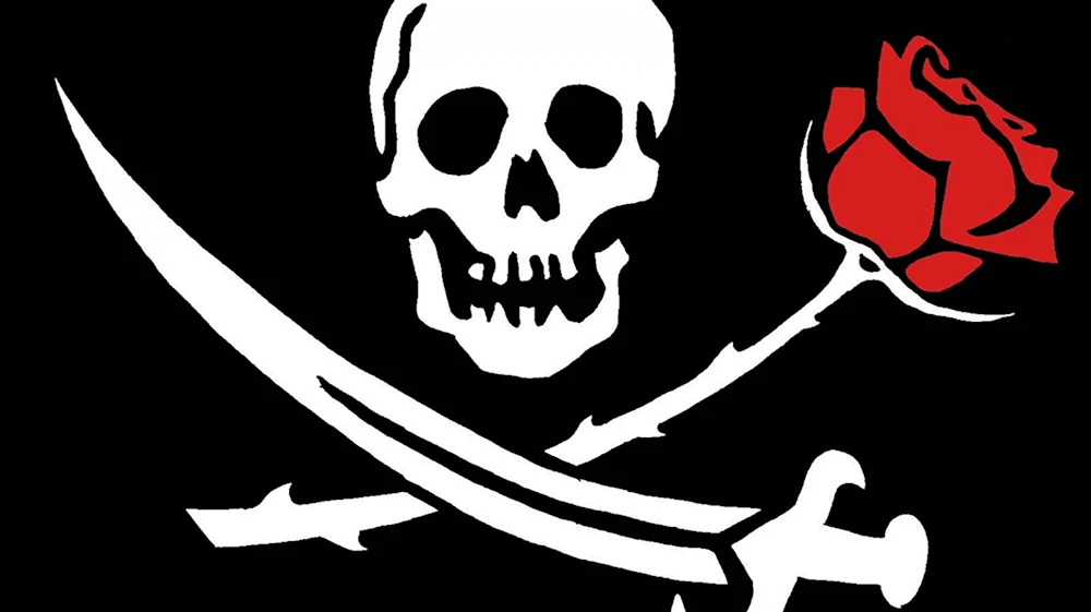 Пиратский флаг веселый Роджер 2 вида