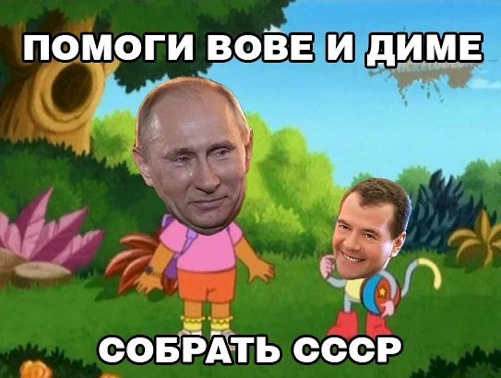 Помогите Вове и Диме собрать СССР