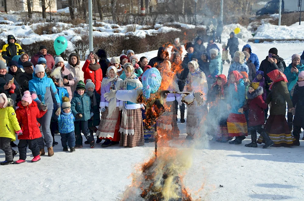 Последний день Масленицы