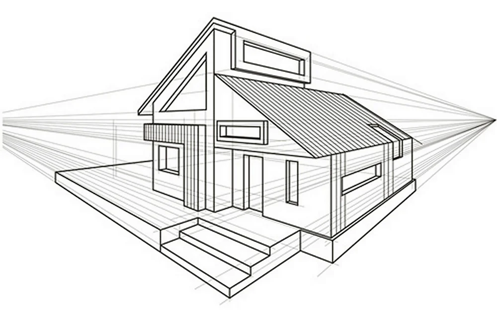 Построение дома в перспективе