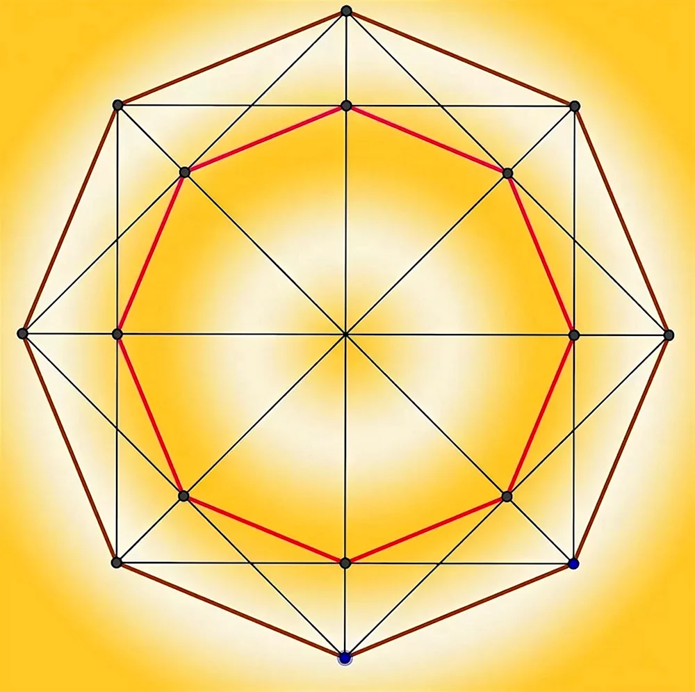Правильный восьмиугольник октагон