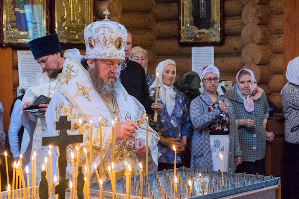 Праздник Троицы в храме