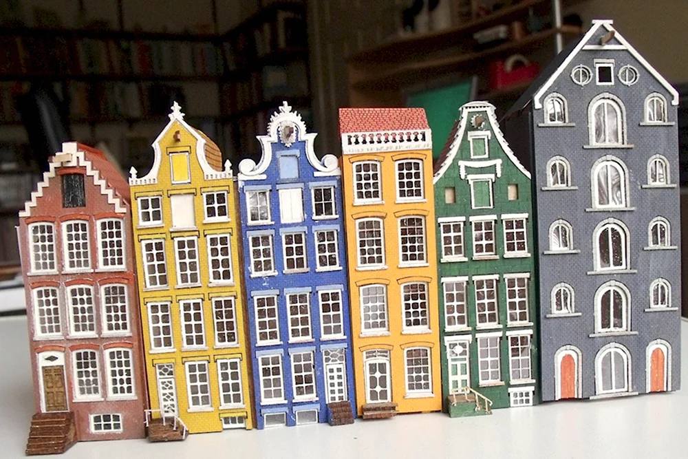 Пряники амстердамские домики