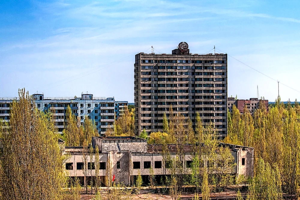 Припять Украина город-призрак