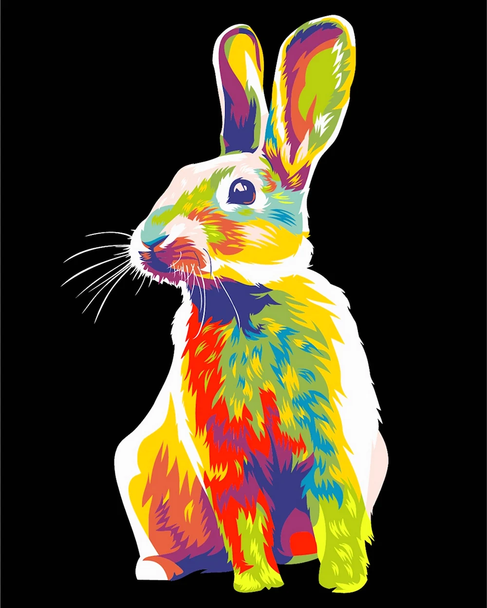 Радужный кролик