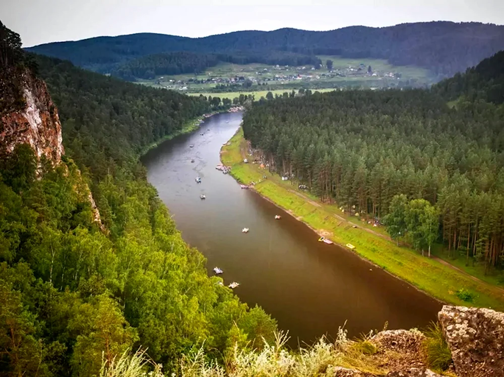 Река ай Южный Урал Челябинская область