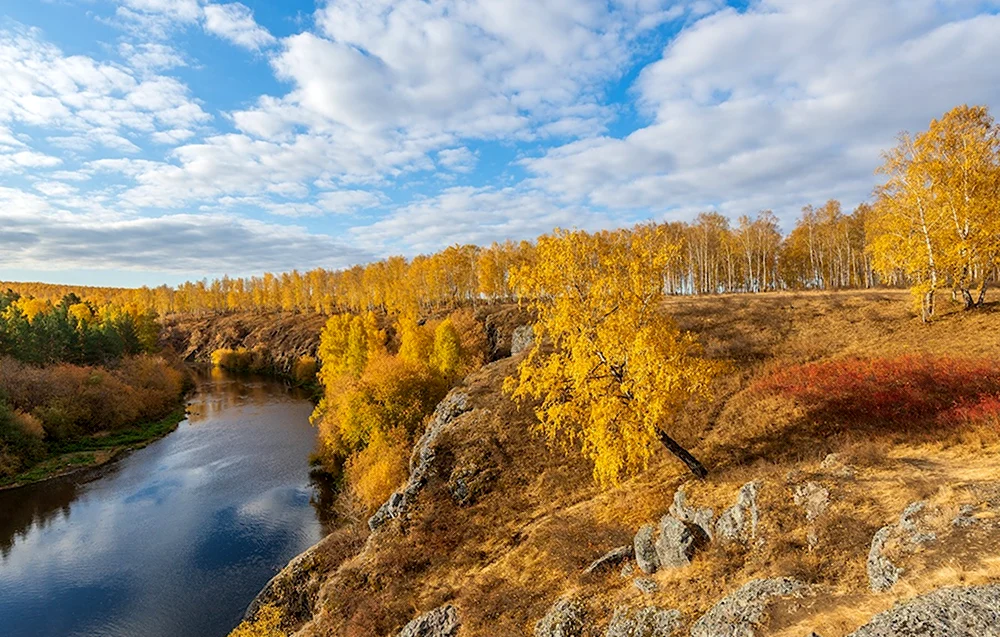 Река Миасс Урал