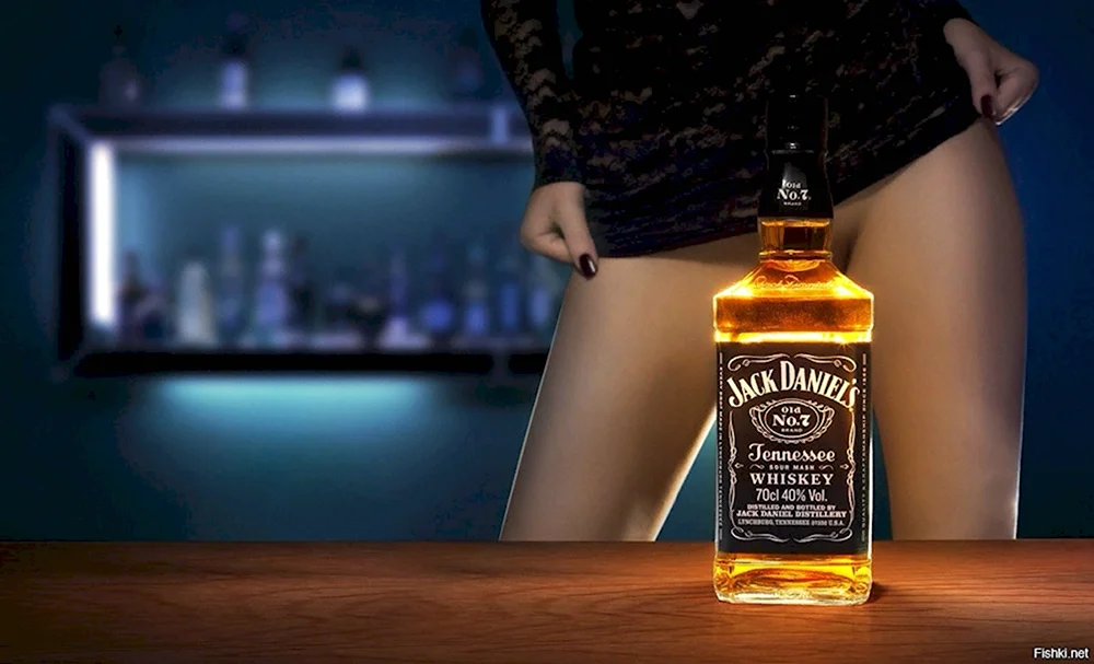 Реклама виски Джек Дэниэлс