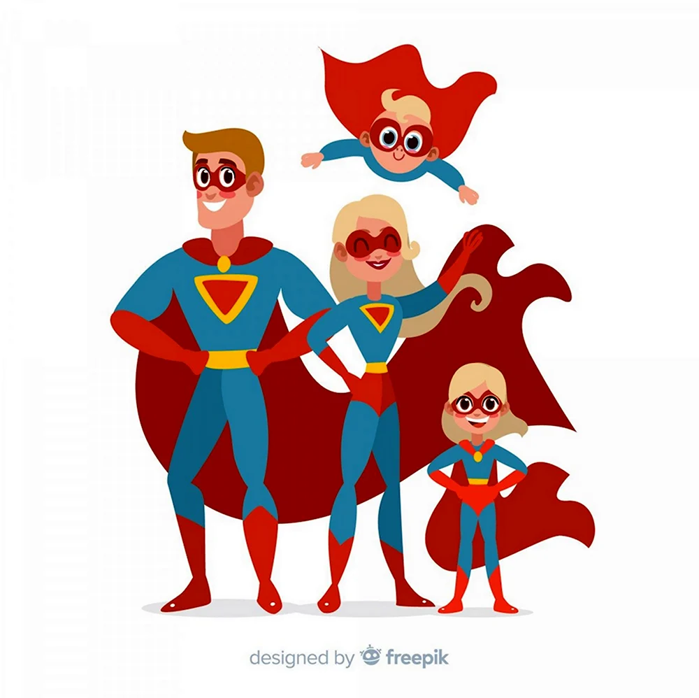 Родители Супергерои