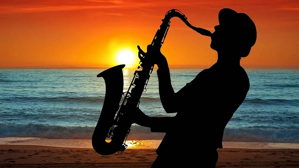 Романтичный саксофон