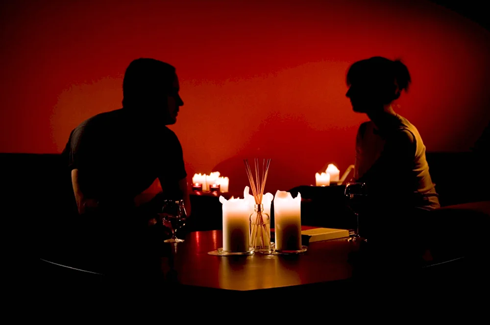Романтика при свечах