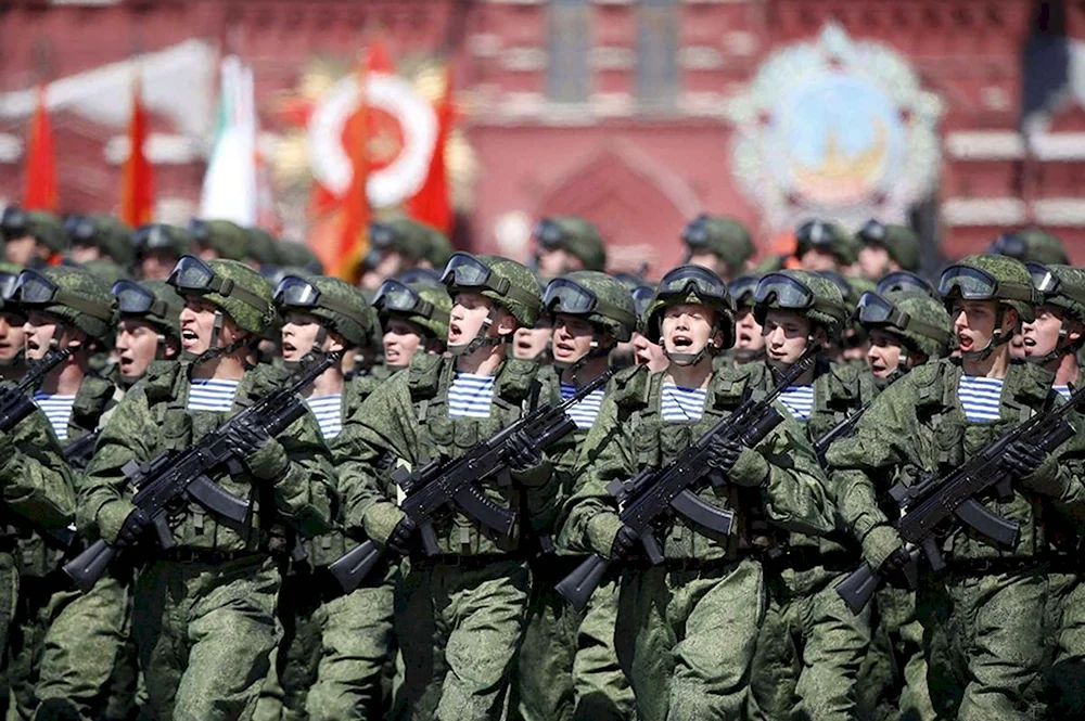 Российская армия парад
