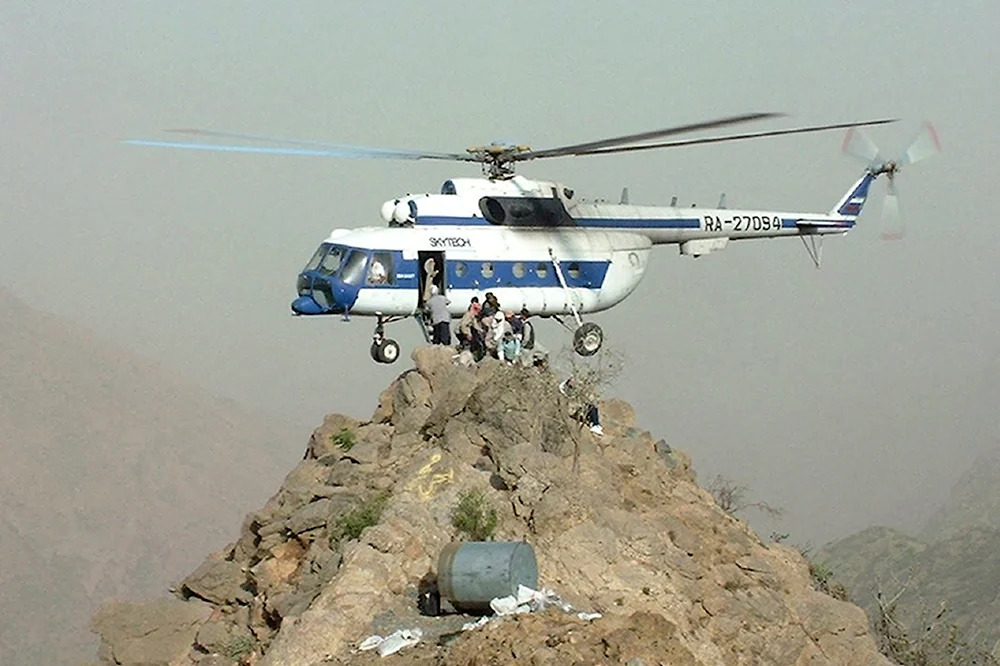 Российские вертолеты в Афганистане ми8