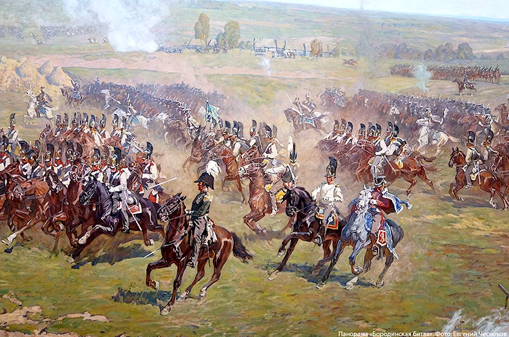 Рубо Бородинская битва картина