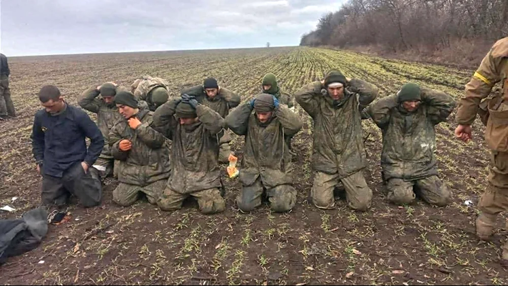 Русские солдаты в плену на Украине