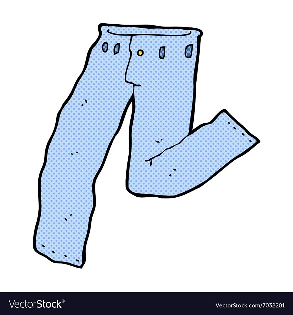 Рваные штаны для рисования