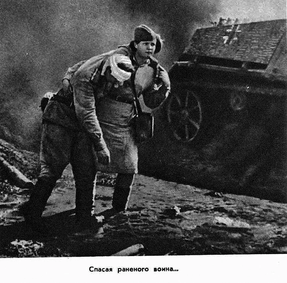 Санинструкторы Великой Отечественной войны