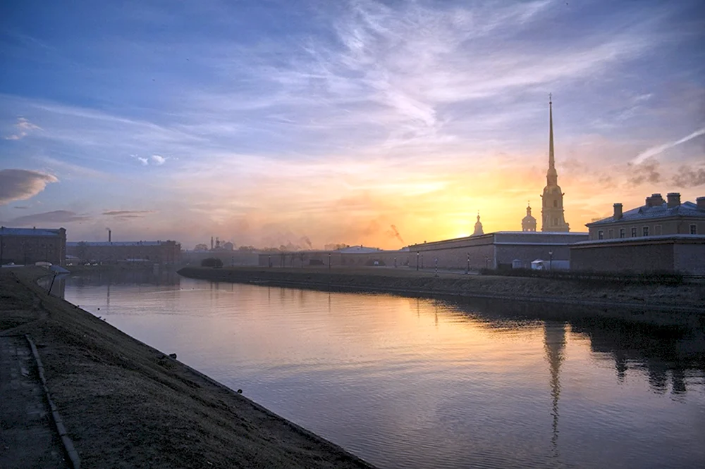 Санкт-Петербург рассвет