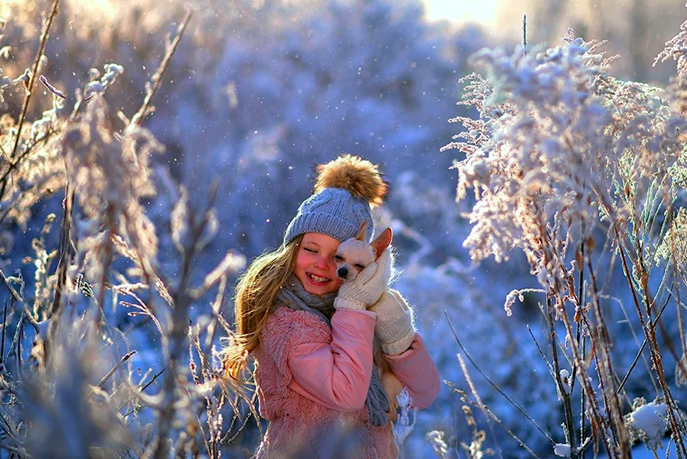 Счастье зима
