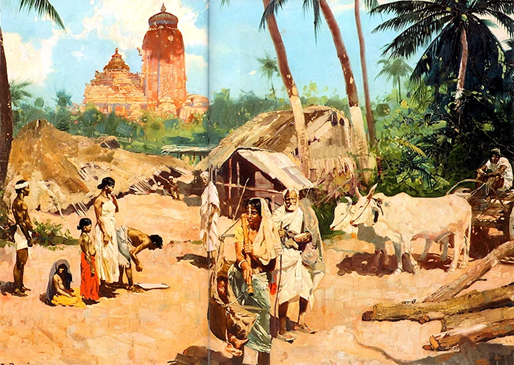 Сельская община в Индии в средние века