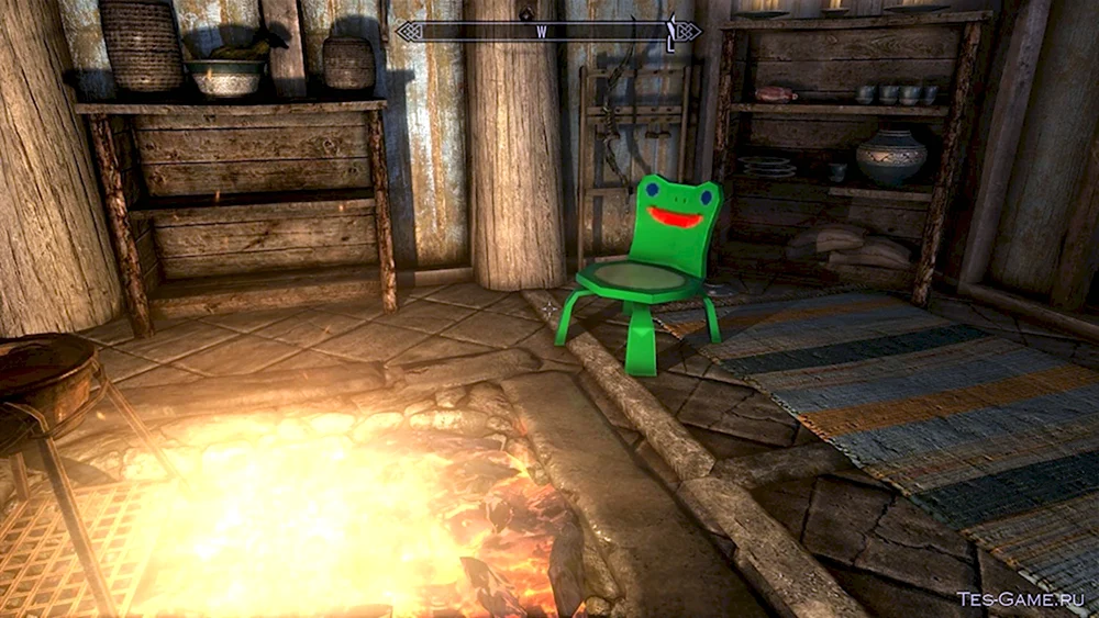 Shinji on Froggy Chair