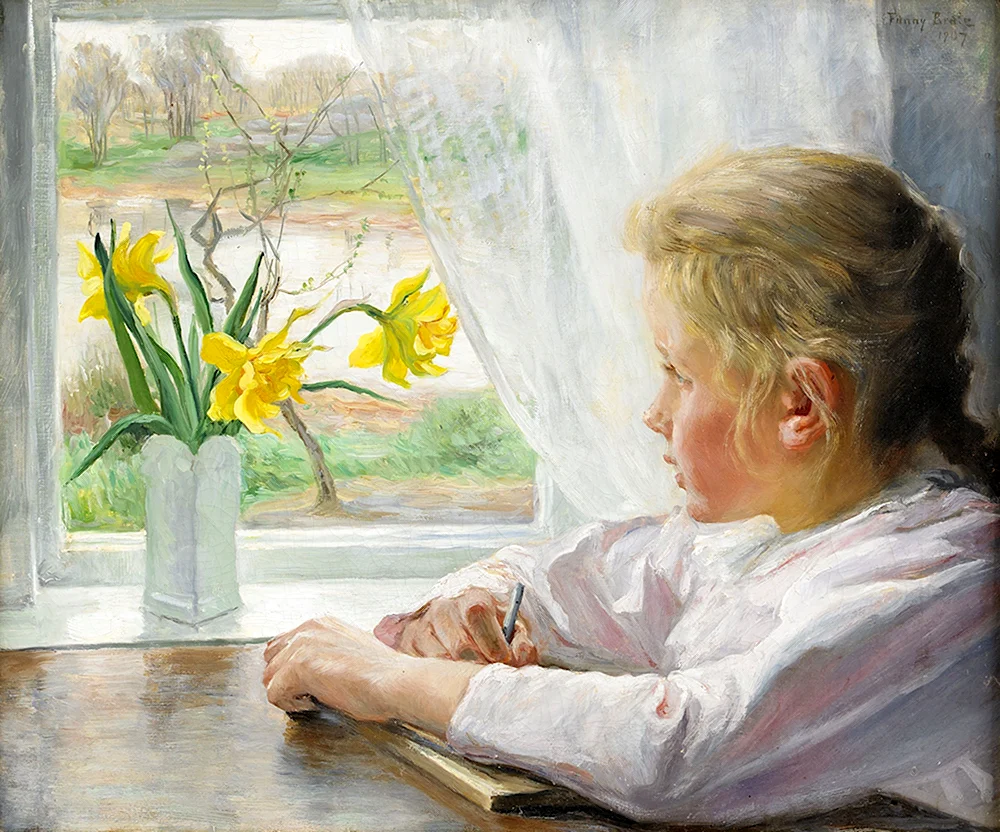 Шведский художник fanny brate 1861 – 1940