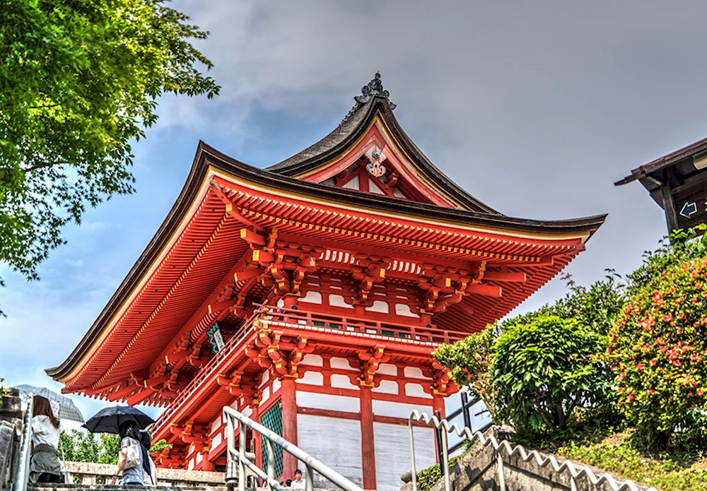 Синтоистский храм в Японии