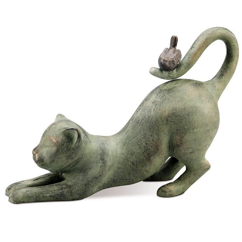 Скульптура кошки