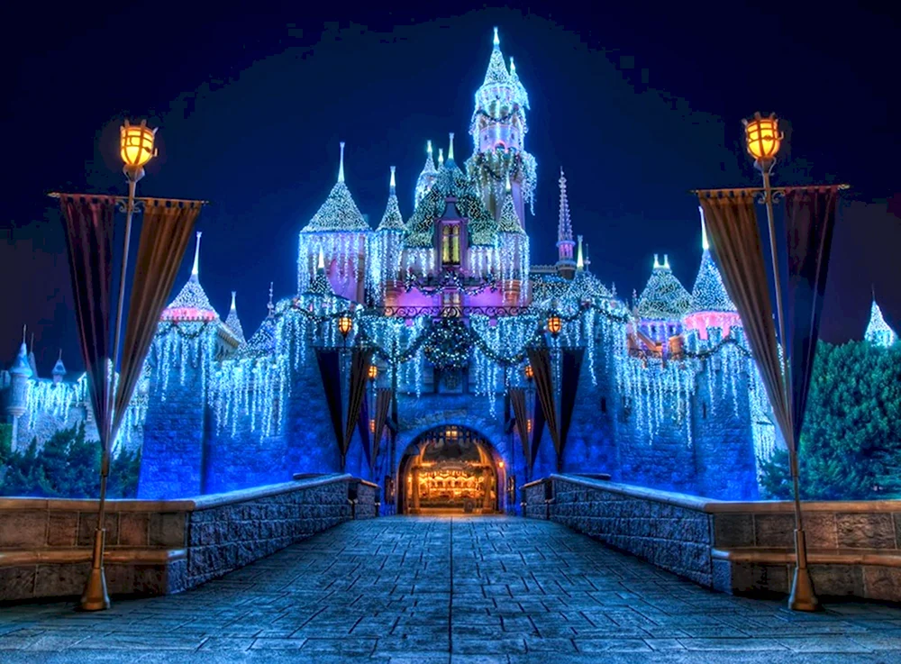 Sleeping Beauty Castle Диснейленд