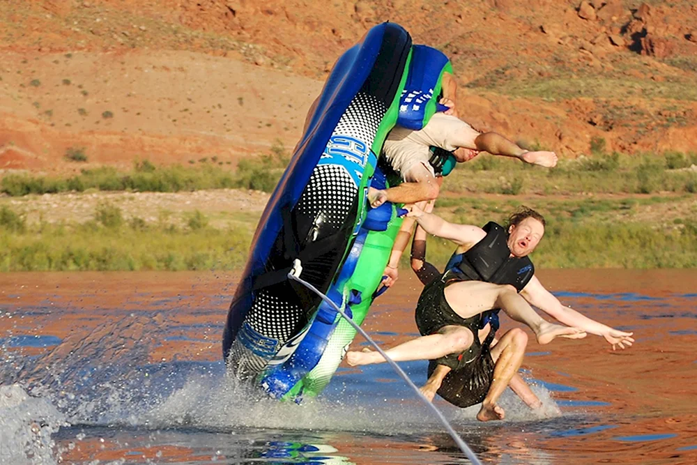 Смешные падения в воду