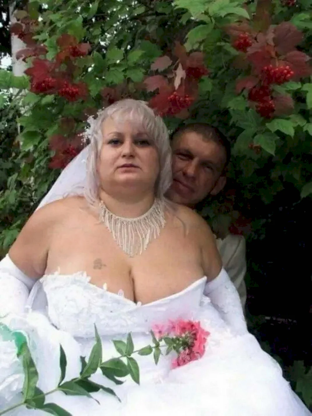 Смешные Свадебные платья в деревне