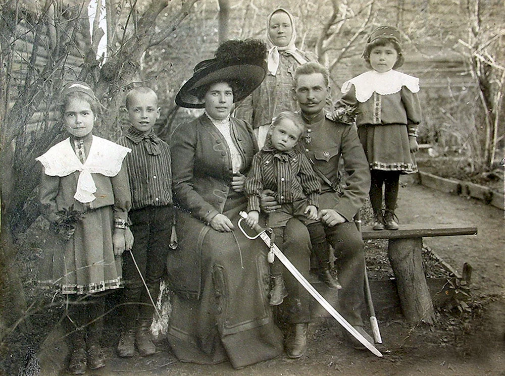 София Орлова Дворянская семья 1890