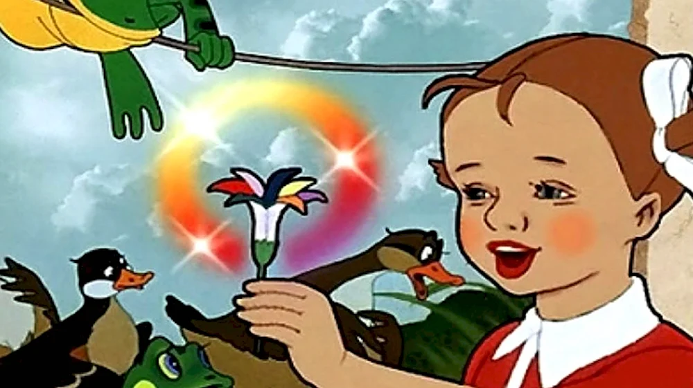 Советские мультфильмы Цветик семицветик