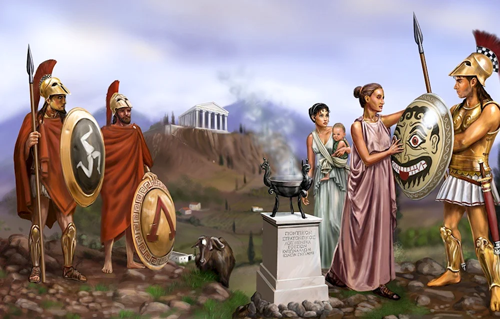 Спарта древняя Греция