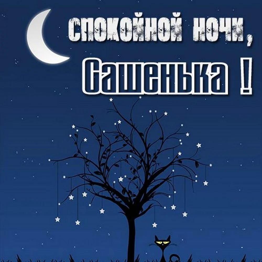 Спокойной ночи Сашенька