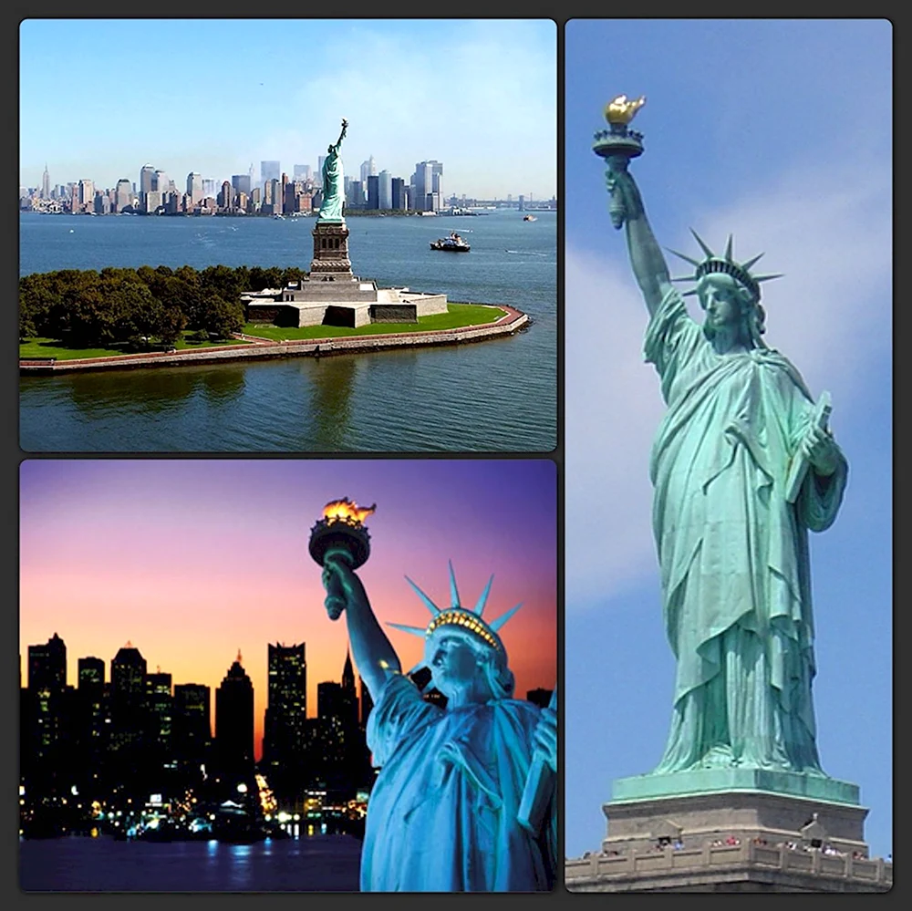 Статуя свободы Нью-Йорк Маяк