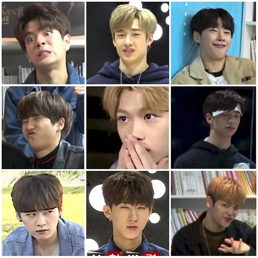 Stray Kids Хёнджин коллаж