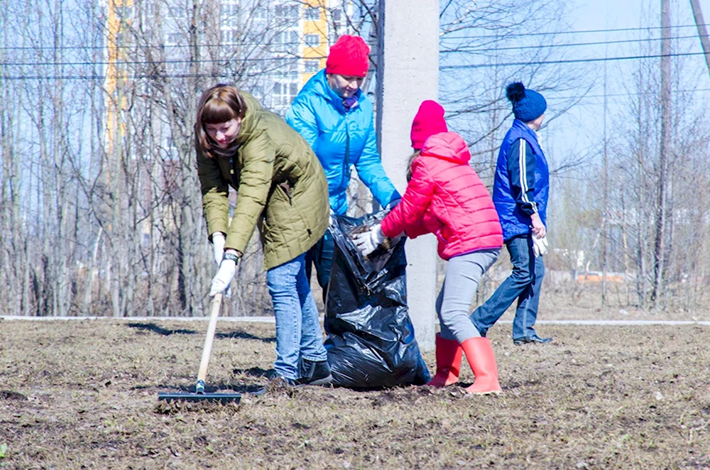 Субботник лето