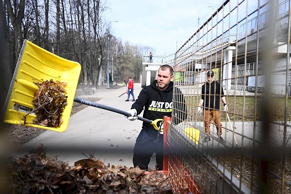 Субботник Орехово-Зуево