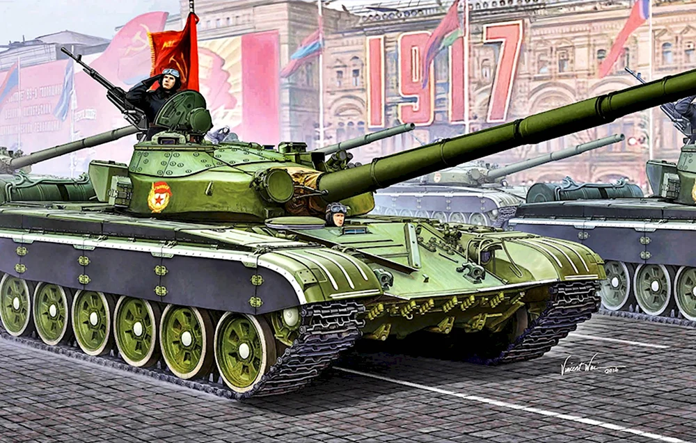 Т-72 Советский танк