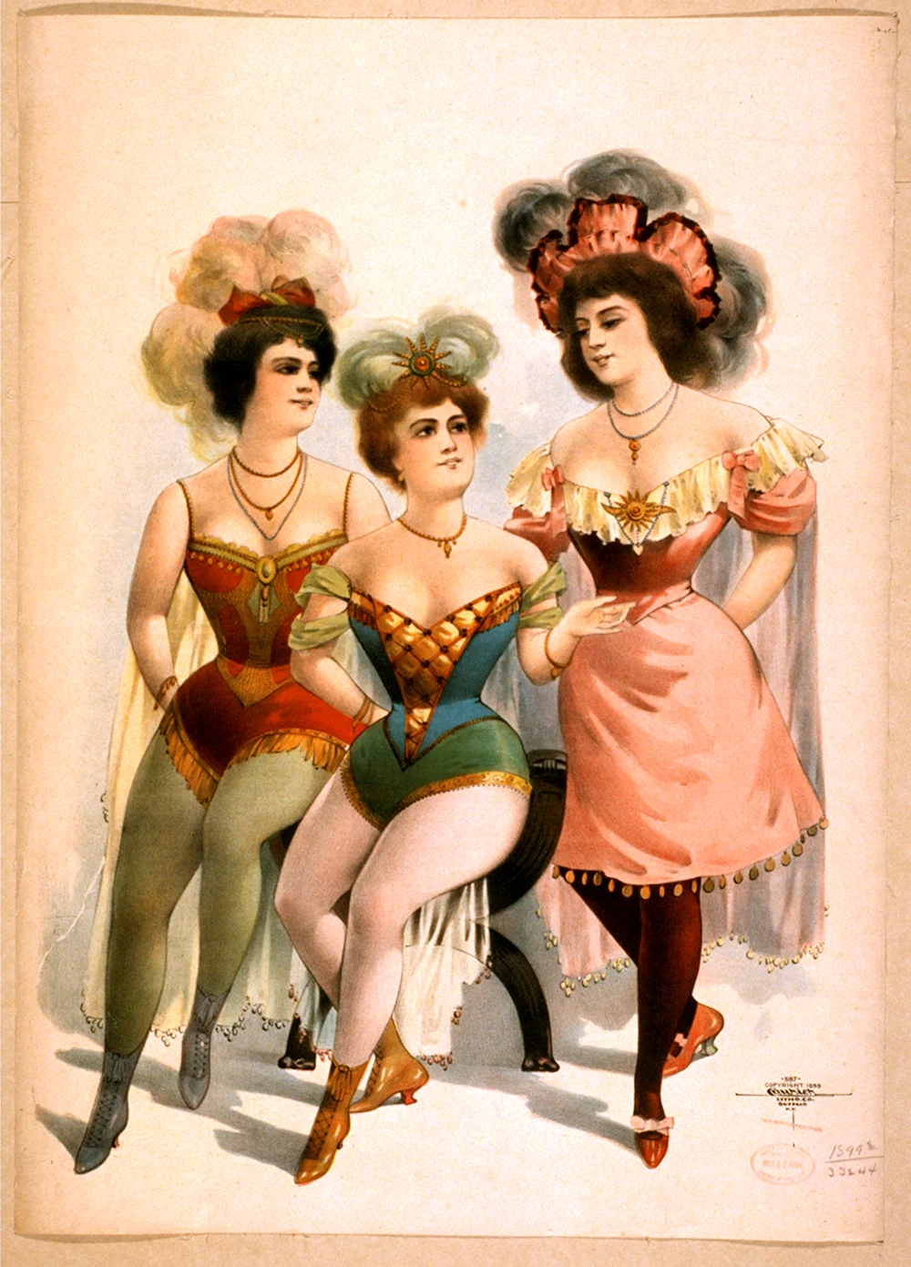 Танцовщица бурлеска 19 век