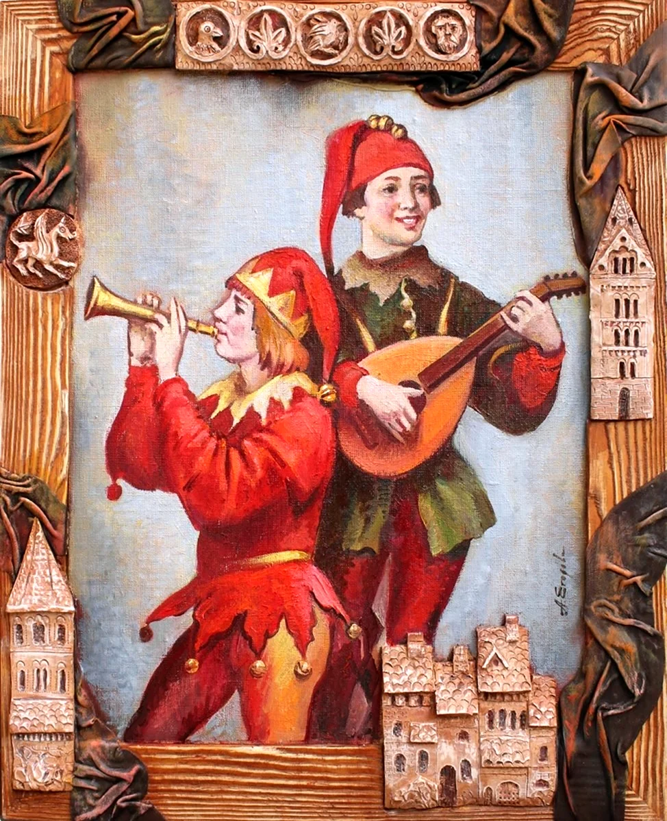 Театр 17 века в России Скоморох
