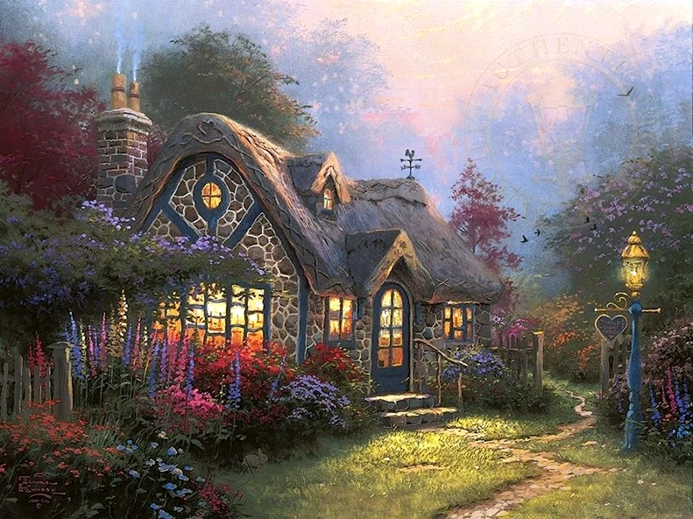 Томас Кинкейд Rosebud Cottage