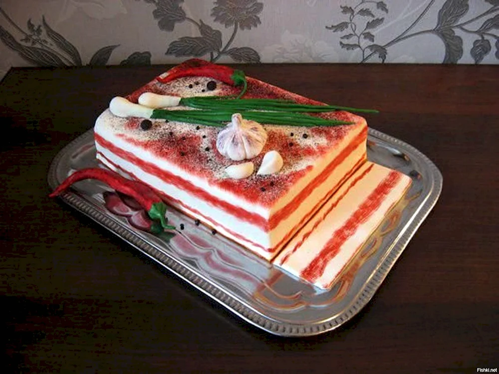 Торт «сало»